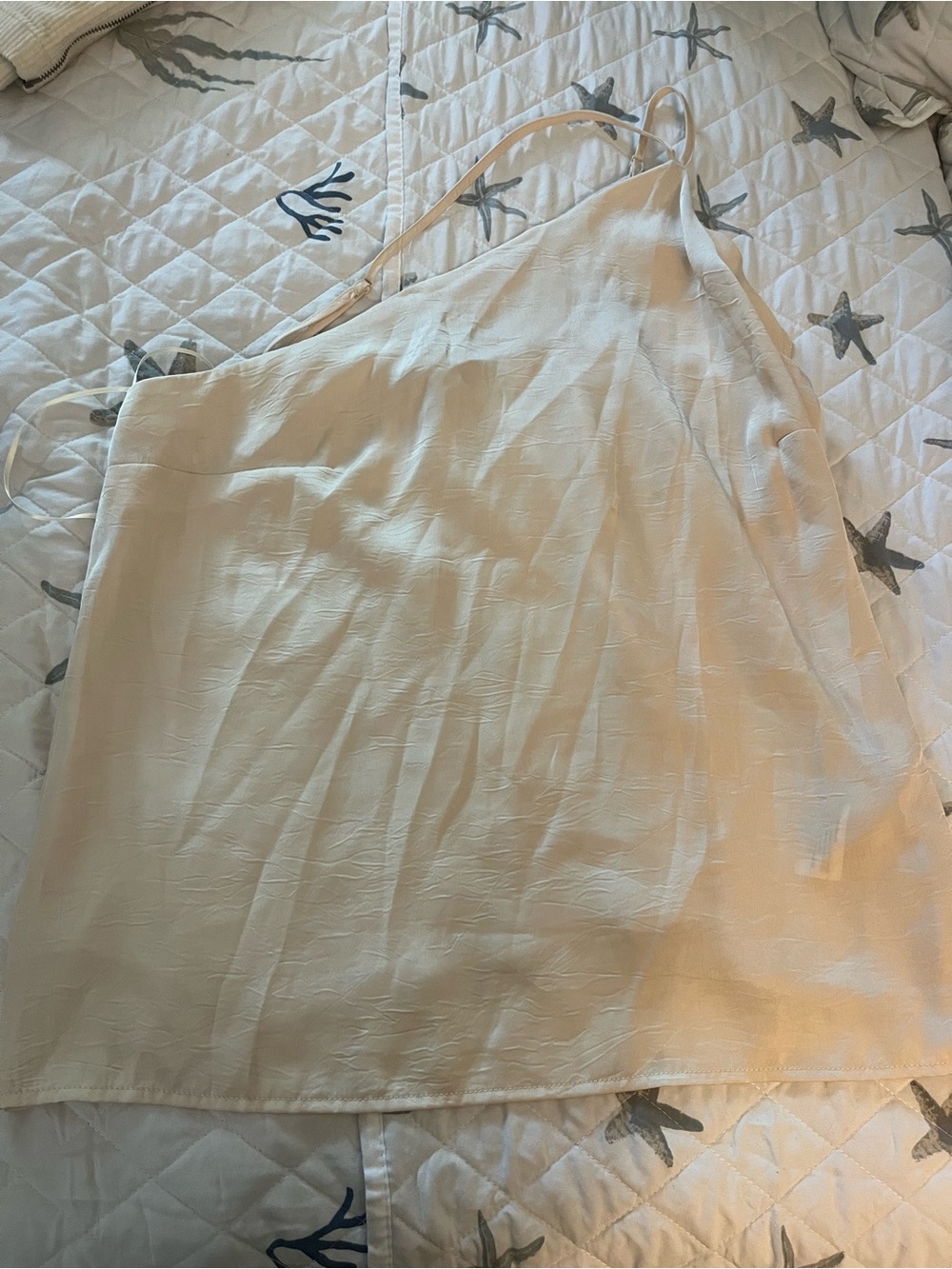 4/$25 a new day Cream Satin Camisole